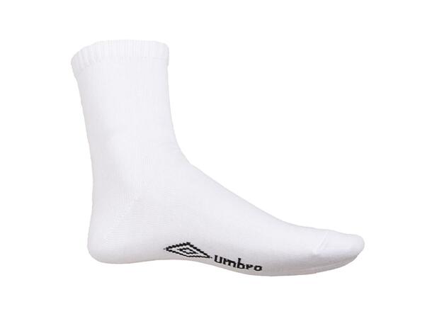 UMBRO Core Ankel Socks 3-P Vit 35-39 3-pack ankelsockar 